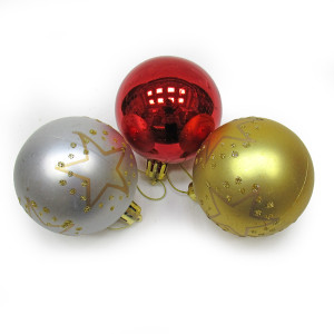 Набор пластиковых шаров на елку №M-360645