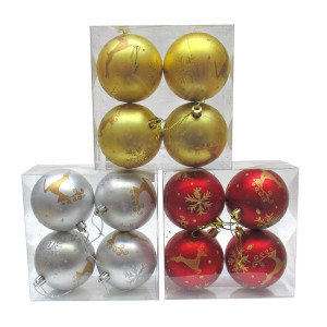 Набор пластиковых шаров на елку №M-360667