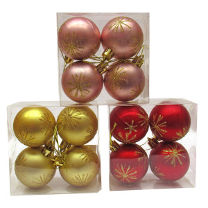 Набор пластиковых шаров на елку №M-360690
