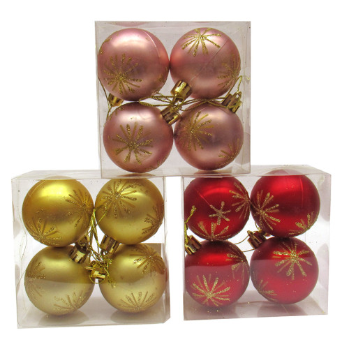 Набор пластиковых шаров на елку №M-360690