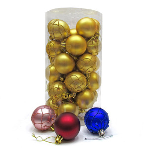 Набор пластиковых шаров на елку №M-361135
