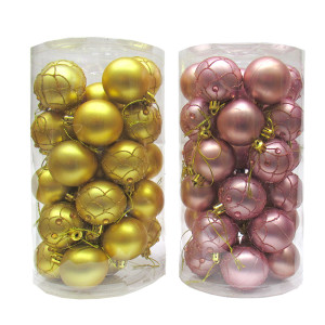 Набор пластиковых шаров на елку №M-361135