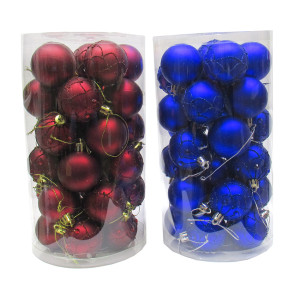 Набор пластиковых шаров на елку №M-361135