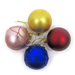 Набор пластиковых шаров на елку №M-361135