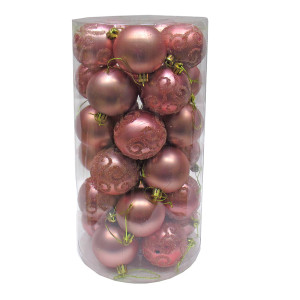 Набор пластиковых шаров на елку №M-361141