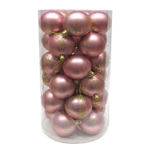 Набор пластиковых шаров на елку №M-361145