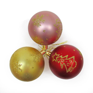 Набор пластиковых шаров на елку №M-361145