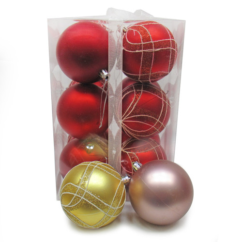 Набор пластиковых шаров на елку №M-380062