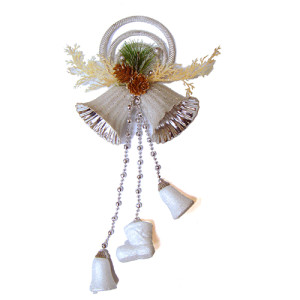 Елочное украшение подвеска "Колокольчики" №6131-36