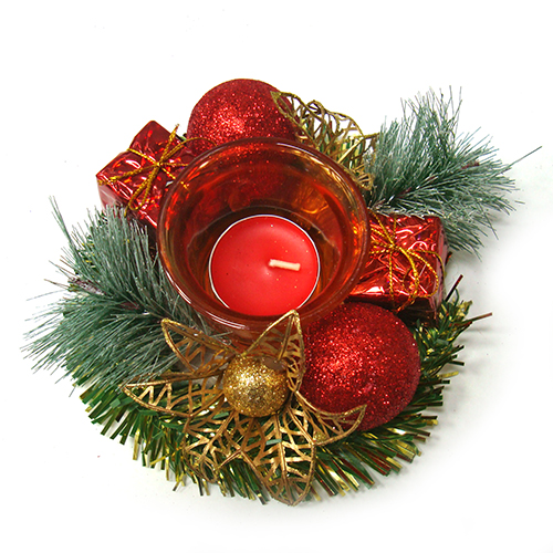 Елочное украшение "Подсвечник" №9160-17