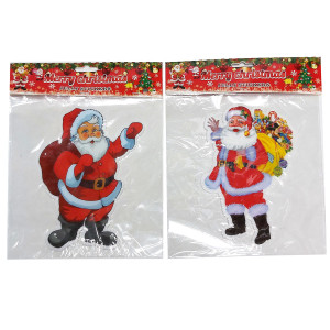 Новогодняя наклейка на окна №6010-2