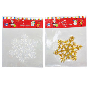 Новогодняя наклейка на окна №6010-3