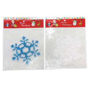 Новогодняя наклейка на окна №6010-3