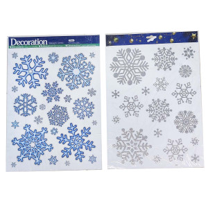 Новогодняя наклейка на окна №6010-5