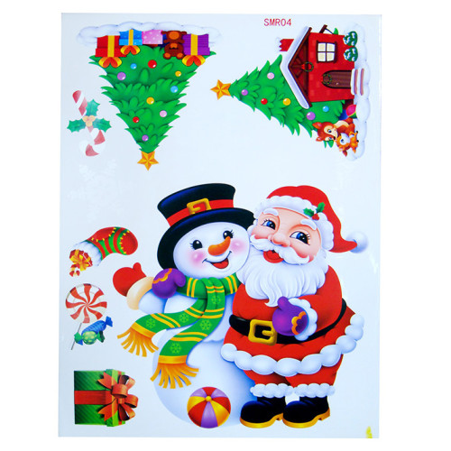 Новогодняя наклейка на окна №9201-11-04