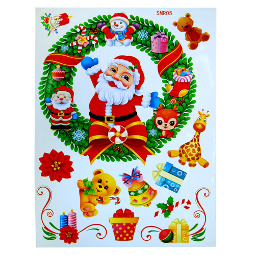 Новогодняя наклейка на окна №9201-11-05