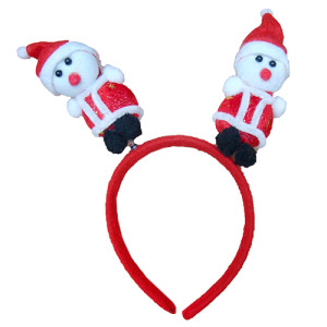 Новогодний обруч "Дед Мороз" №6116-2