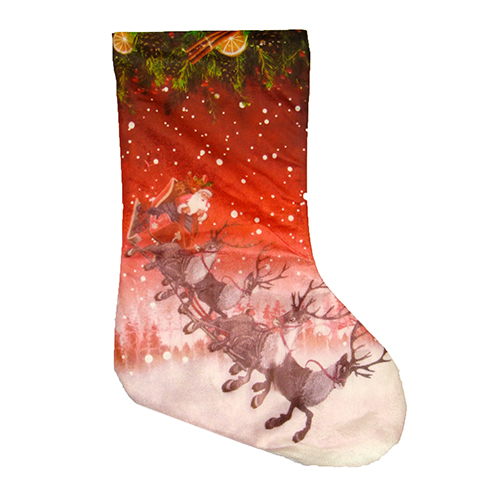 Сапожок Новогодний Рождественский для подарков №8490