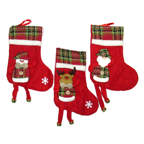 Сапожок Новогодний Рождественский для подарков №WI531-28