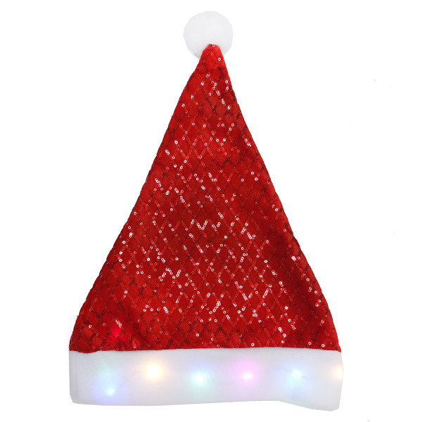 Шапка Новогодняя светящаяся №6120-7