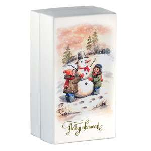 Коробка картонная под 1 формовую игрушку с рисунком №UK-2