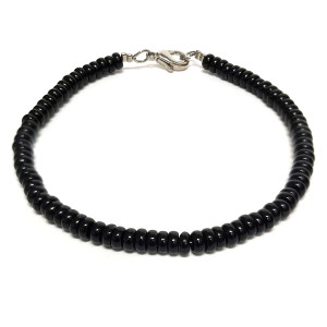 Браслет из Агата черного №13B240