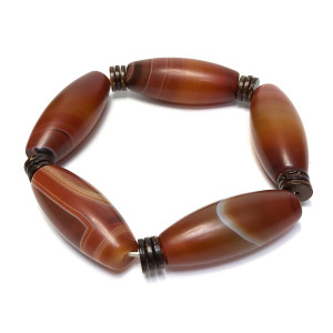 Браслет из агата №15B005A