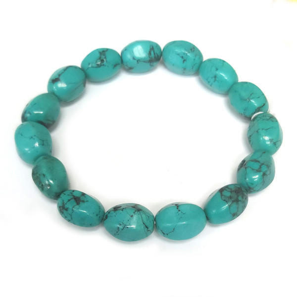 Браслет из бирюзы" №14B020 Браслет из бирюзы" №14B020