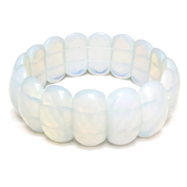 Браслет из лунного камня №2404-8 Браслет из лунного камня №2404-8