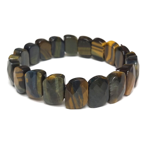 Браслет из тигрового глаза №2406-13 Браслет из тигрового глаза №2406-13
