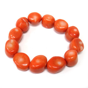 Браслет из коралла №254