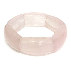 Браслет из розового кварца №N3