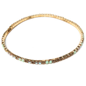 Браслет со стразами на руку №5834-16