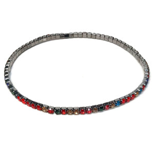 Браслет со стразами на руку №5834-24