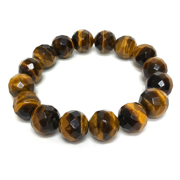 Браслет из тигрового глаза №13B065 Браслет из тигрового глаза №13B065