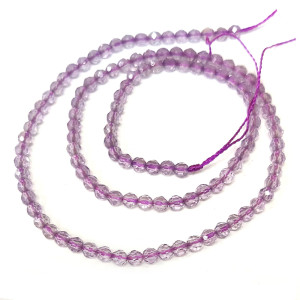 Бусины из аметиста №14B078