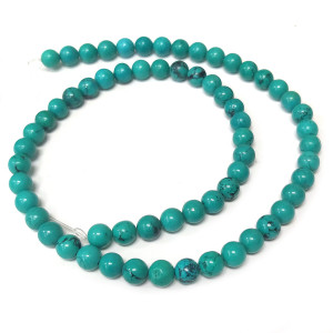 Бусины из бирюзы №14B019