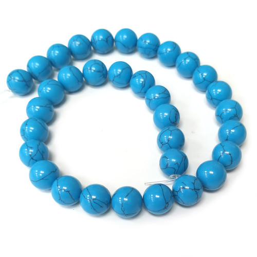 Бусины из бирюзы №14B024