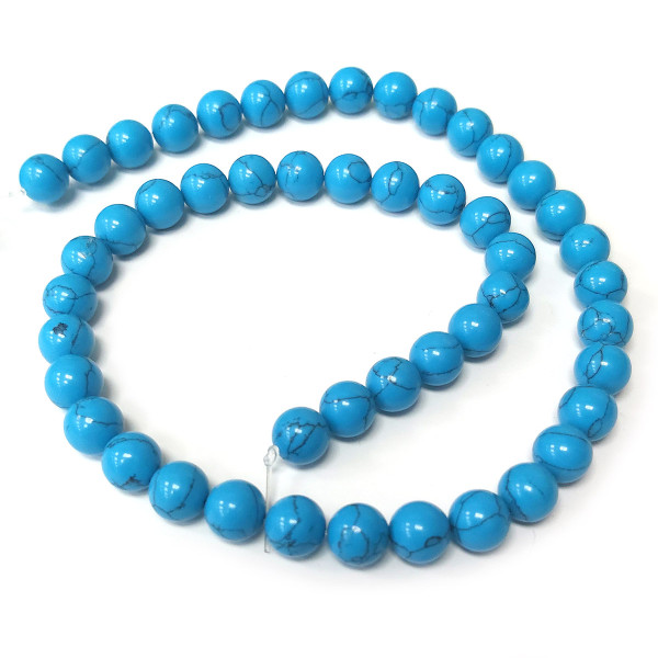 Бусины из бирюзы №14B025 Бусины из бирюзы №14B025