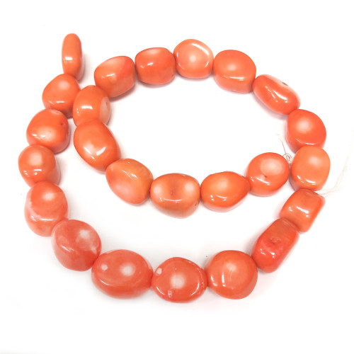 Бусины из коралла №254