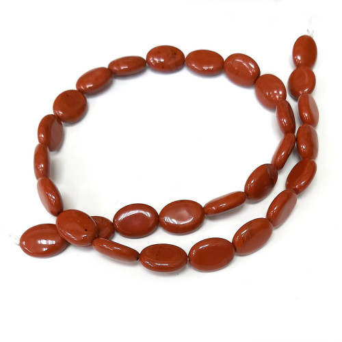 Бусины из яшмы красной №13B216