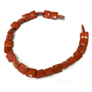 Бусины из яшмы красной №13B217