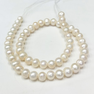 Бусины из искусственно выращенного жемчуга №55002