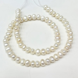 Бусины из искусственно выращенного жемчуга №55003