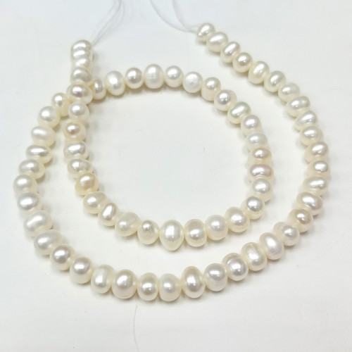 Бусины из искусственно выращенного жемчуга №55003