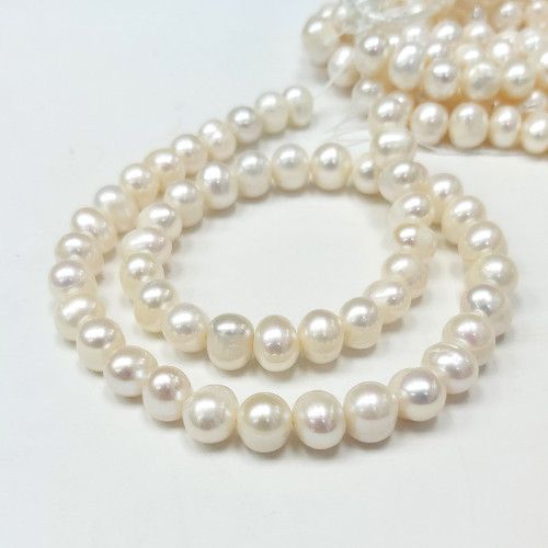 Бусины из искусственно выращенного жемчуга №55004