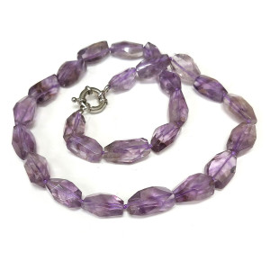Бусы из аметиста №0159
