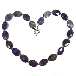 Бусы "Аметист" №13B098