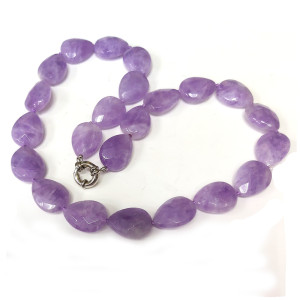 Бусы из аметиста №14B108