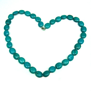 Бусы "Бирюза" №14B015